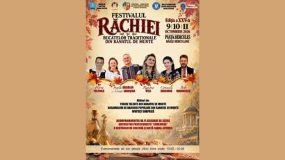 Festivalul Răchiei și al Bucatelor Tradiționale revine la Băile Herculane. Trei zile de tradiție, muzică și gusturi autentice