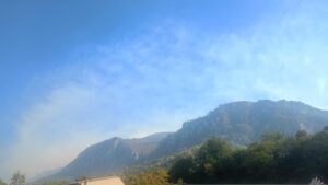 Incendiul din zona Băile Herculane: a apărut un nou focar