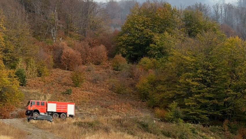 Incendiile de vegetație s-au reaprins în Parcul Național Domogled–Valea Cernei. Focarele se extind, iar fumul este vizibil din Băile Herculane