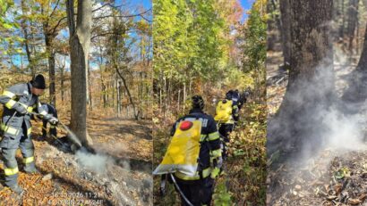 Incendiul din Domogled – Valea Cernei, aproape de lichidare. Doar șase focare mai sunt active. DN67D rămâne închis