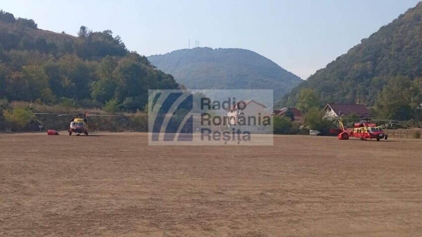 Incendiul din Domogled: situația s-a îmbunătățit, dar DN 67D rămâne închis