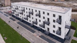 Locuințele sociale din Mociur, Reșița, premiate la Anuala de Arhitectură București 2026