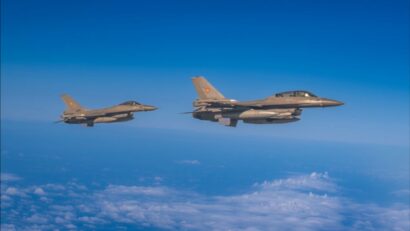 Două drone de atac Geran au fost doborâte de avioane F-16 românești în spațiul aerian al României, deasupra Mării Negre