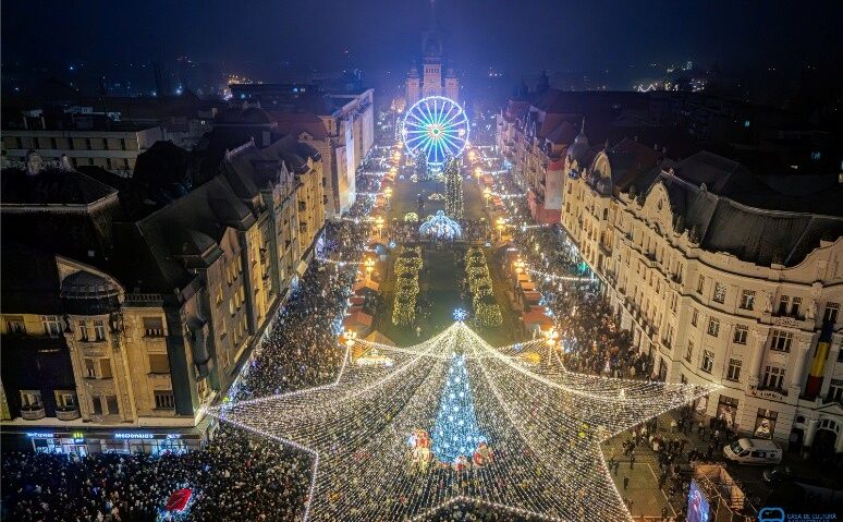 Târgul de Crăciun Timișoara 2026: înscrierile pentru comercianți sunt deschise până în 11 octombrie