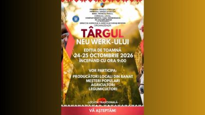 Târgul Neuwerk-ului Bocșa 2026: produse tradiționale și meșteșugari, pe 24–25 octombrie