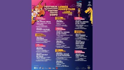 Festivalul Internațional de Teatru pentru Copii „Lumea Poveștilor” ne va îmbrăca sufletele în hainele copilăriei