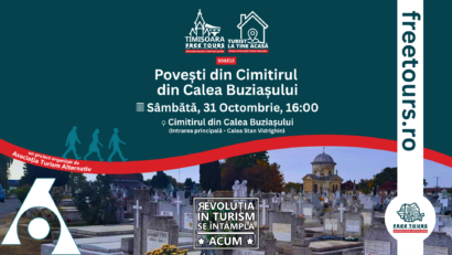 Tur ghidat inedit de Halloween, în Timișoara: poveștile ascunse ale Cimitirului din Calea Buziașului