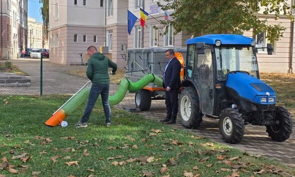 Lugoj: Serviciul Spații Verzi va fi dotat cu utilaje noi pentru întreținerea domeniului public
