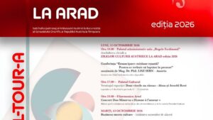 Zilele Culturii Austriece la Arad 2026. Patru zile de conferințe, expoziții, concerte și artă digitală